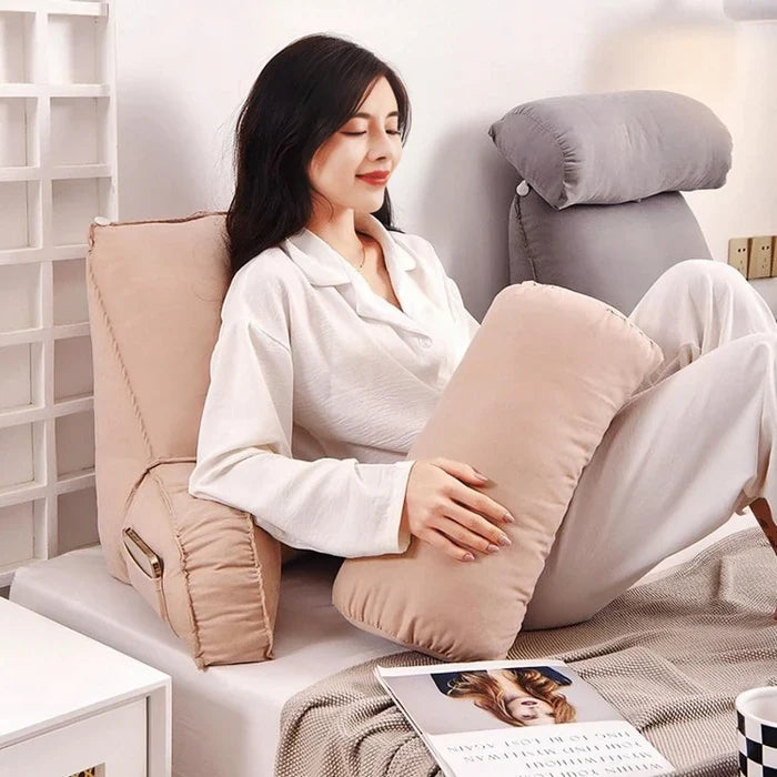 Backrest Pillow with Armrest