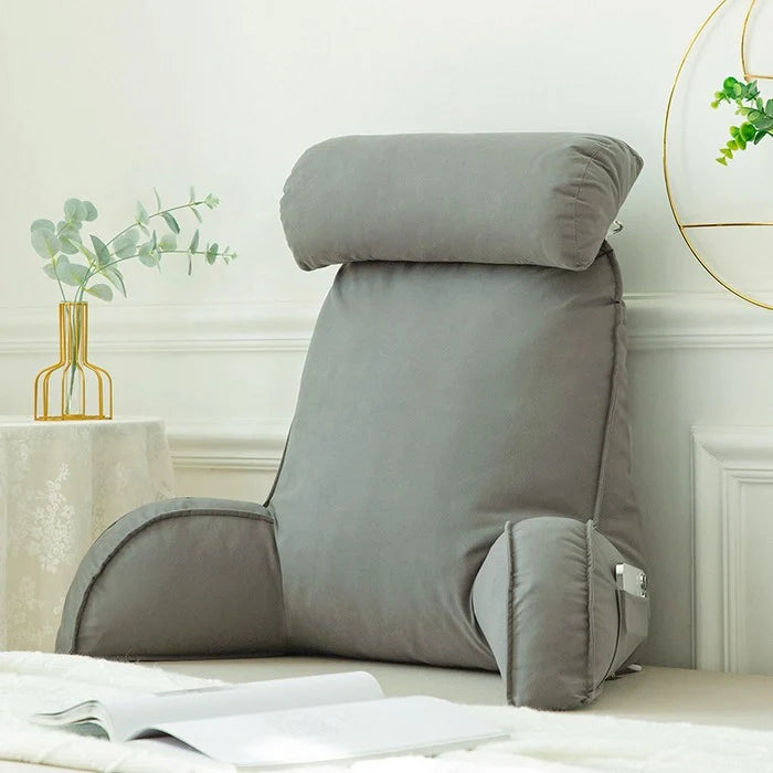 Backrest Pillow with Armrest