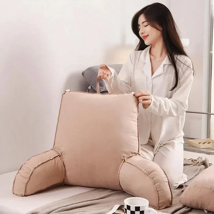 Backrest Pillow with Armrest