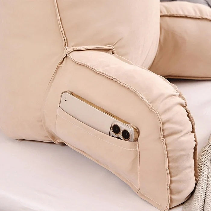 Backrest Pillow with Armrest